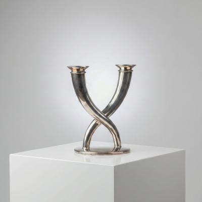  Christofle Pair of Candelabras