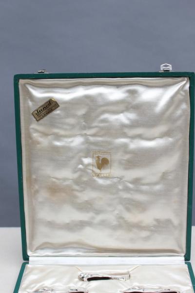  Christofle Set of 12 Fine French Art Deco Silver plated Gallia Knife Rests