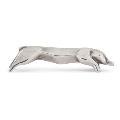  Christofle Set of twelve plated silver animalier knife rests by Christofle