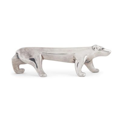  Christofle Set of twelve plated silver animalier knife rests by Christofle