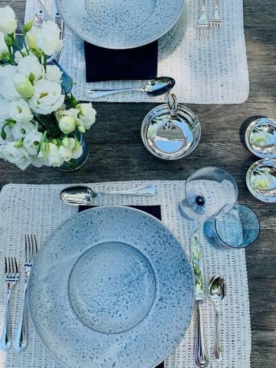  Christofle VERTIGO BOWL CIRCLE IN SILVER PLATE