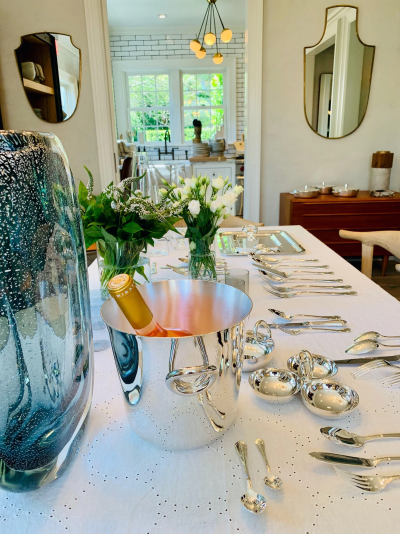  Christofle VERTIGO CHAMPAGNE COOLER IN SILVER PLATE