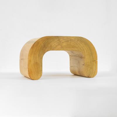  Christopher Norman Projects Untitled extrusion 2 2021 Deodar cedar linseed 12 x 20 x 12 inches 