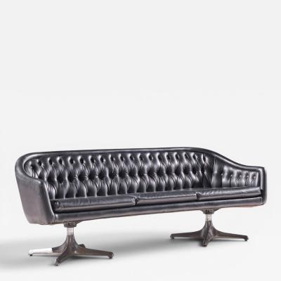  Chromcraft Chromcraft Mid Century Tufted Sofa