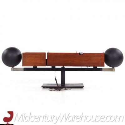  Clairtone Clairtone Project G2 Mid Century Rosewood and Chrome Stereo Turntable