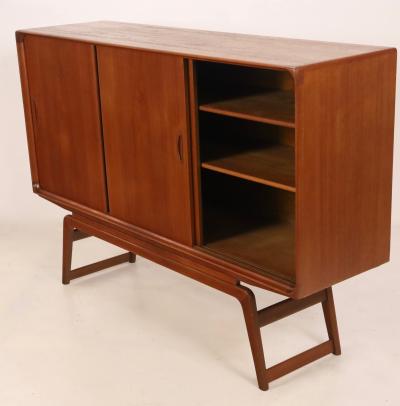  Clausen Son Scandinavian Modern Teak Afromosia Cabinet by Clausen Son