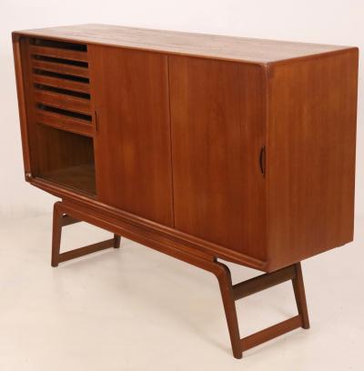  Clausen Son Scandinavian Modern Teak Afromosia Cabinet by Clausen Son