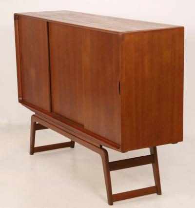  Clausen Son Scandinavian Modern Teak Afromosia Cabinet by Clausen Son