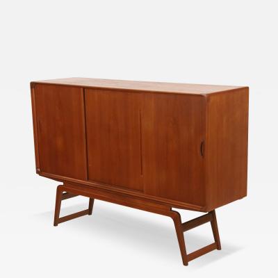  Clausen Son Scandinavian Modern Teak Afromosia Cabinet by Clausen Son