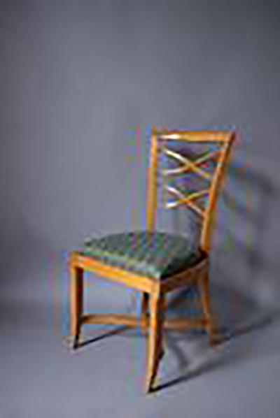  Collado Large Set of French 1950s Side and Armchairs by Collado