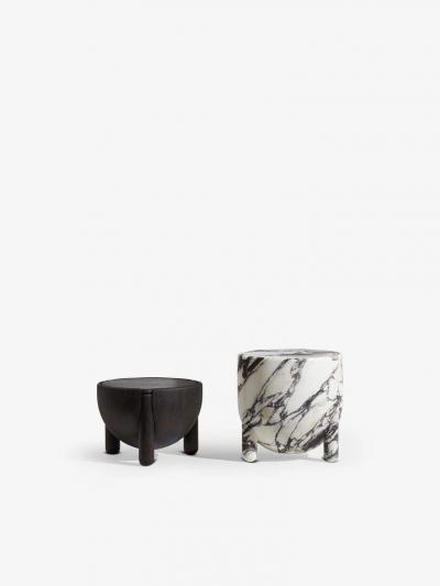  Collection Particuli re LUCA ERBA SMALL HAN CONTAINER IN STAINED OAK