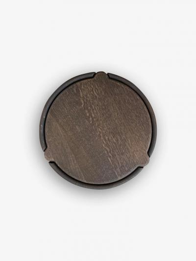  Collection Particuli re LUCA ERBA SMALL HAN CONTAINER IN STAINED OAK