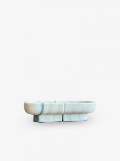  Collection Particuli re NOTCH BOWL IN CALACATTA MONET MARBLE