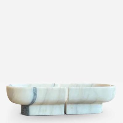  Collection Particuli re NOTCH BOWL IN CALACATTA MONET MARBLE