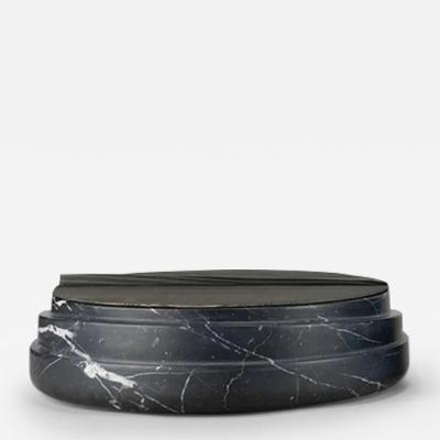 Collection Particuli re STCKD CONTAINER IN BLACK MARQUINA MARBLE WITH LID