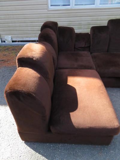  Comfort Designs Inc Stunning 4 Piece Skyscraper Sectional Sofa Hans Hopfer Style Midcentury