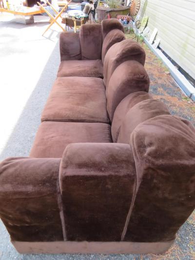  Comfort Designs Inc Stunning 4 Piece Skyscraper Sectional Sofa Hans Hopfer Style Midcentury