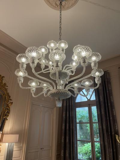  Compagnie des Cristalleries de Saint Louis St Louis Crystal Saint Louis luster FOLIA 