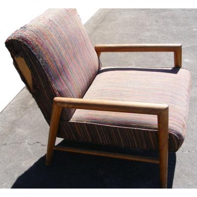 Conant Ball Vintage Mid Century Leslie Diamond for Conant Ball Lounge Chair