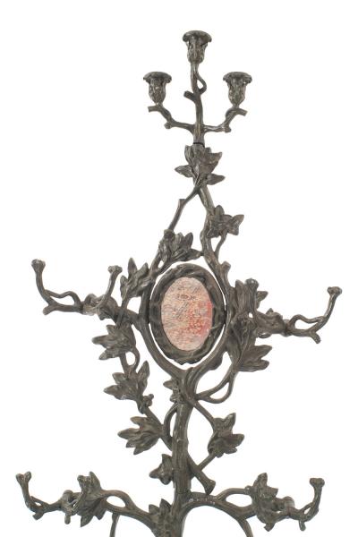  Corneau Fr res Corneau Freres Victorian Wrought Iron Hatrack