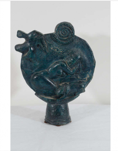  Corneille Belgium Solid Bronze Sculpture Signed Corneille and Numbered