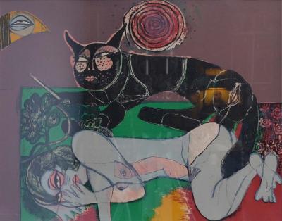  Corneille Corneille lithograph published by named agent Paris