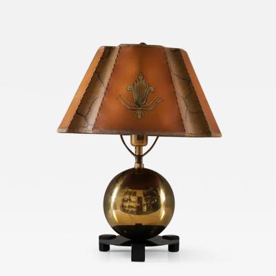  Corona Swedish Art Deco Table Lamp by Corona