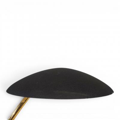  Cosack Leuchten Cosack 7675 Black Table Lamp by Karl Heinz Kinsky 1956