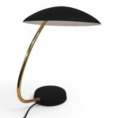 Cosack Leuchten Cosack 7675 Black Table Lamp by Karl Heinz Kinsky 1956