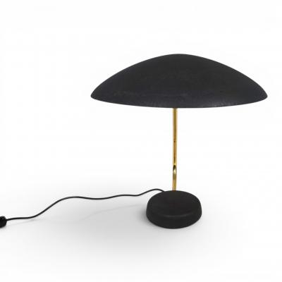  Cosack Leuchten Cosack 7675 Black Table Lamp by Karl Heinz Kinsky 1956
