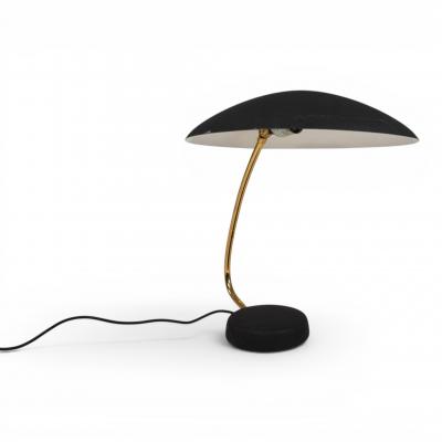  Cosack Leuchten Cosack 7675 Black Table Lamp by Karl Heinz Kinsky 1956