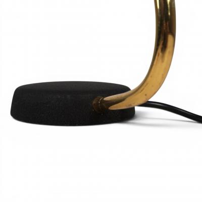  Cosack Leuchten Cosack 7675 Black Table Lamp by Karl Heinz Kinsky 1956