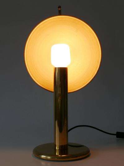  Cosack Leuchten Exceptional Mid Century Modern Brass Table Lamp by Gebr der Cosack Germany 1960s