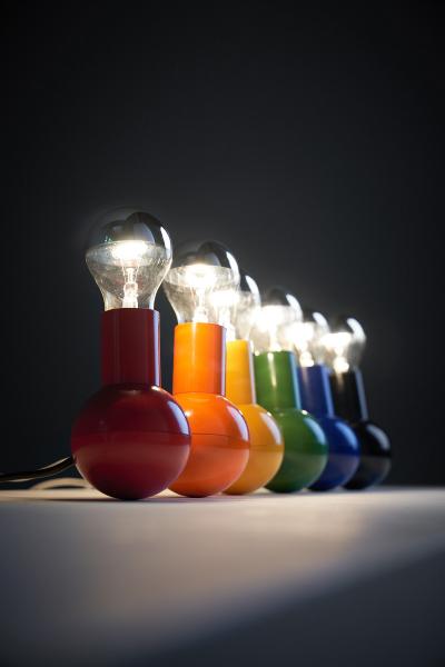  Cosack Leuchten Model 7652 Kugel Metal Table Lamp 1960s