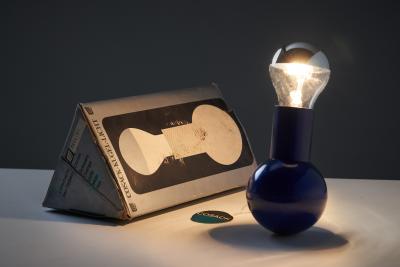  Cosack Leuchten Model 7652 Kugel Metal Table Lamp 1960s