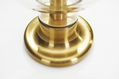  Cosack Leuchten Rare Glass Dome Table Lamps by Cosack Leuchten Germany 1970s