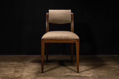  Costantini Design Art Deco Style Dining Chair in Pavoni Leather by Costantini Gianni In Stock