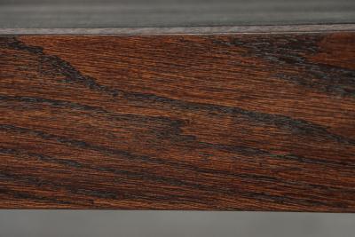  Costantini Design Belgrano Sheepskin and Exotic Wood Contemporary Designer Bed from Costantini