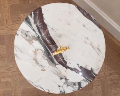  Costantini Design Bronze Exotic Marble Cocktail Table by Costantini Bellance Marmol In Stock