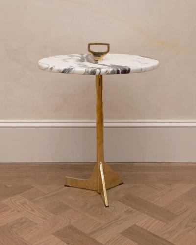  Costantini Design Bronze Exotic Marble Cocktail Table by Costantini Bellance Marmol In Stock