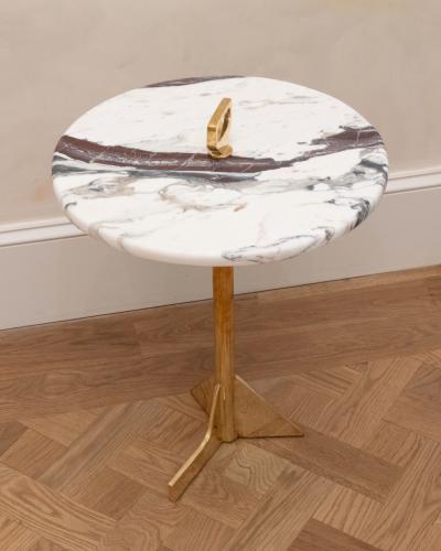  Costantini Design Bronze Exotic Marble Cocktail Table by Costantini Bellance Marmol In Stock