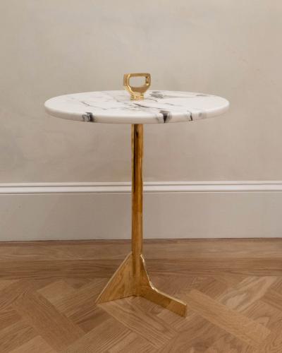 Costantini Design Bronze Exotic Marble Cocktail Table by Costantini Bellance Marmol In Stock