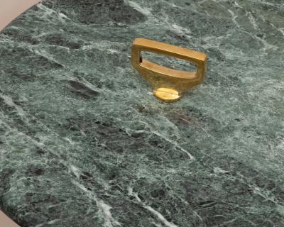  Costantini Design Bronze Exotic Marble Cocktail Table by Costantini Bellance Marmol In Stock