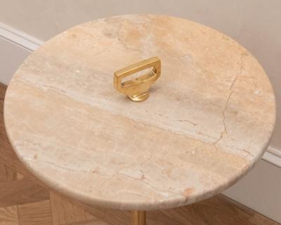  Costantini Design Bronze Exotic Marble Cocktail Table by Costantini Bellance Marmol In Stock