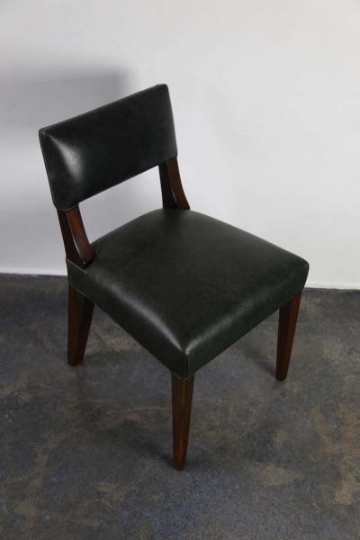  Costantini Design Bruno Low Side Chair in Argentine Rosewood and Leather from Costantini
