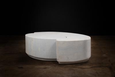 Costantini Design Cadenza Marmol Sculptural Nesting Tables by Costantini In Stock