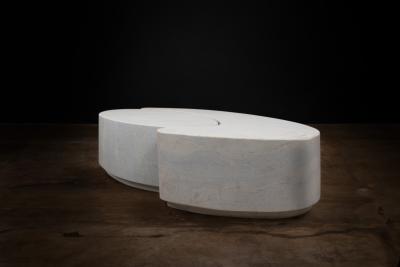  Costantini Design Cadenza Marmol Sculptural Nesting Tables by Costantini In Stock