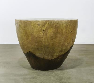  Costantini Design Carved Live Edge Solid Wood Trunk Table 16 by Costantini Francisco in Stock