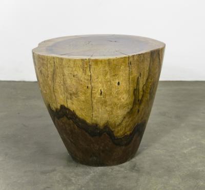  Costantini Design Carved Live Edge Solid Wood Trunk Table 20 by Costantini Francisco in Stock