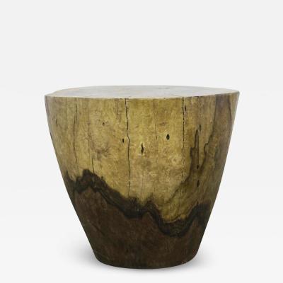  Costantini Design Carved Live Edge Solid Wood Trunk Table 20 by Costantini Francisco in Stock